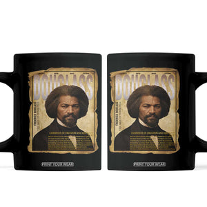 Frederick Douglass Historical Newspaper Coffee Mug The Sage Of Cedar Hill TS12 Black Print Your Wear