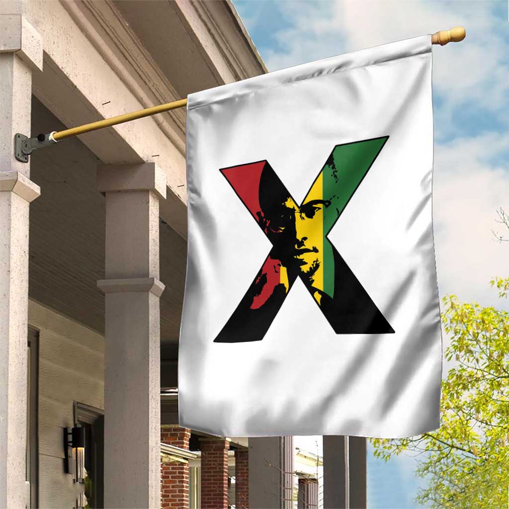 Malcolm X Garden Flag African American Heritage Gift TS12 Print Your Wear
