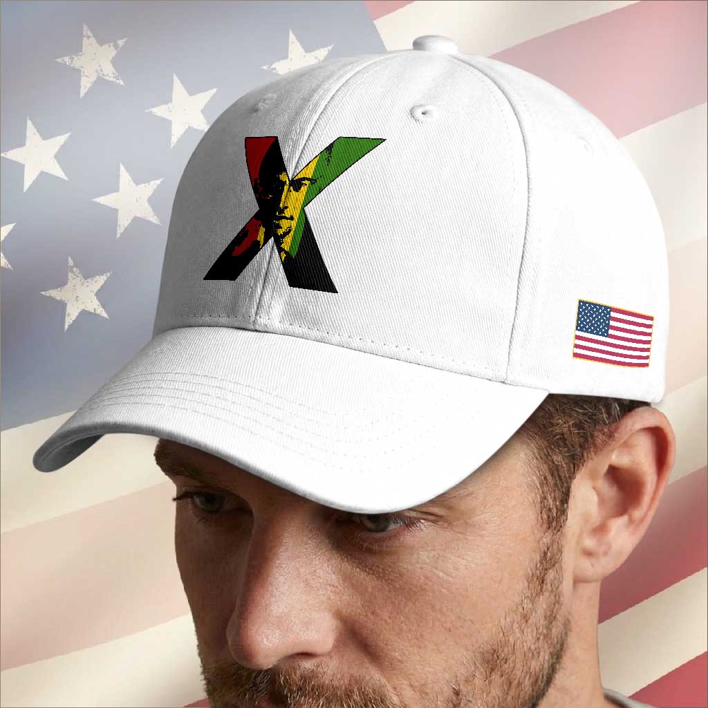 Malcolm X Baseball Cap African American Heritage Gift TS12 Print Your Wear