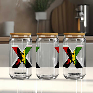 Malcolm X Glass Can African American Heritage Gift TS12 Print Your Wear