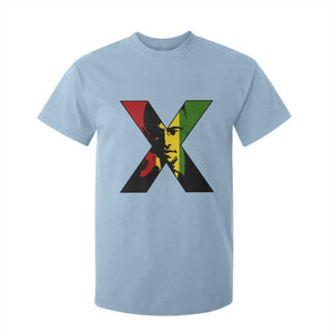 Malcolm X T Shirt For Kid African American Heritage Gift TS12 Light Blue Print Your Wear