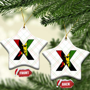 Malcolm X Ceramic Ornament African American Heritage Gift TS12 Print Your Wear
