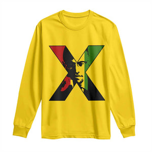 Malcolm X Long Sleeve Shirt African American Heritage Gift TS12 Daisy Print Your Wear