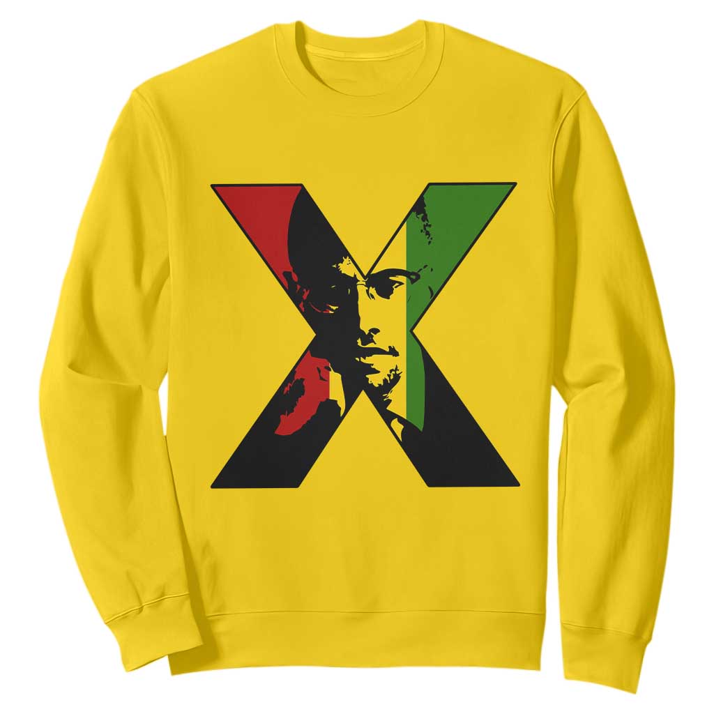 Malcolm X Sweatshirt African American Heritage Gift TS12 Daisy Print Your Wear