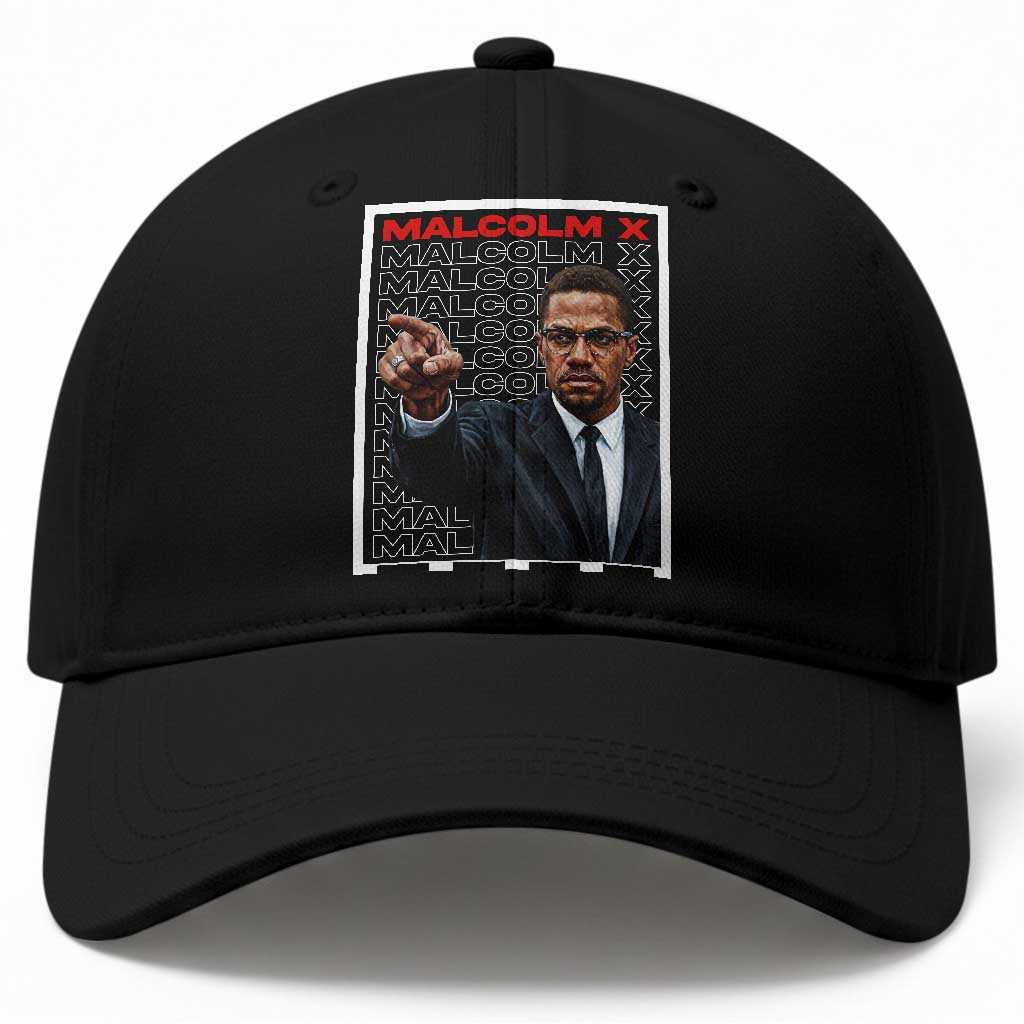 Malcolm X Legend Baseball Cap African American Activist Legacy TS12 Print Your Wear