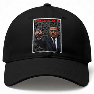 Malcolm X Legend Baseball Cap African American Activist Legacy TS12 Print Your Wear