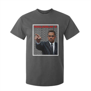 Malcolm X Legend T Shirt For Kid African American Activist Legacy TS12 Dark Heather Print Your Wear