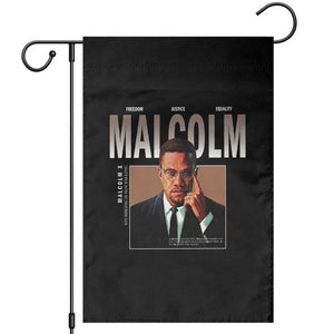 Black History Hero Malcolm X Garden Flag Stumbling Is Not Falling TS12 Black Print Your Wear