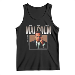 Black History Hero Malcolm X Tank Top Stumbling Is Not Falling TS12 Black Print Your Wear