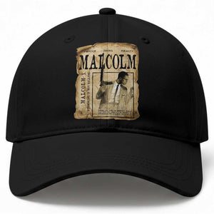 Malcolm X Historical Newspaper Baseball Cap Stumbling Is Not Falling Black History TS12 Print Your Wear