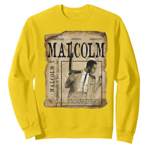 Malcolm X Historical Newspaper Sweatshirt Stumbling Is Not Falling Black History TS12 Daisy Print Your Wear