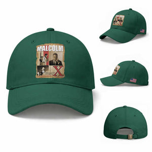 Malcolm X Quote Baseball Cap Nobody Can Give You Freedom Take It TS12 Baseball Cap Universal Fit Irish Green Print Your Wear