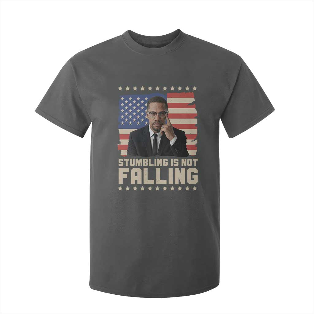 African American Pride Gift T Shirt For Kid Malcolm X TS12 Dark Heather Print Your Wear