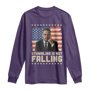 African American Pride Gift Long Sleeve Shirt Malcolm X TS12 Purple Print Your Wear