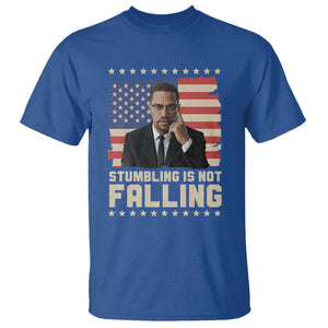 African American Pride Gift T Shirt Malcolm X TS12 Royal Blue Print Your Wear