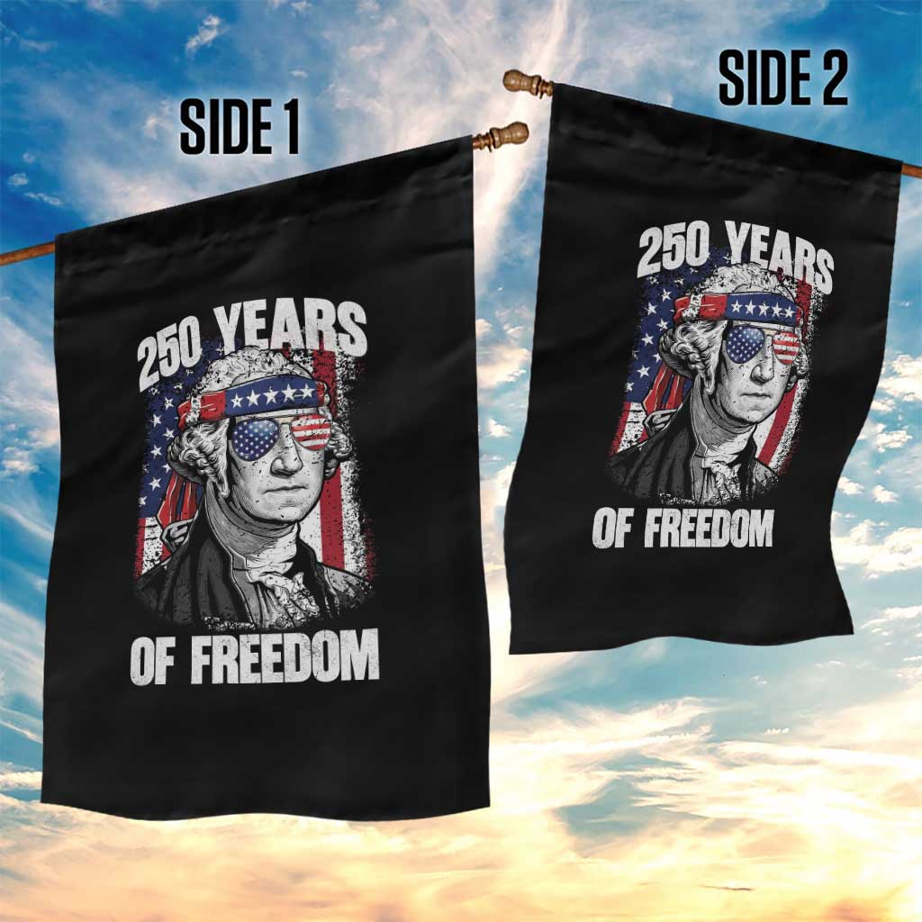 George Washington Founding Father Garden Flag 250 Years Of Freedom TS12 Print Your Wear