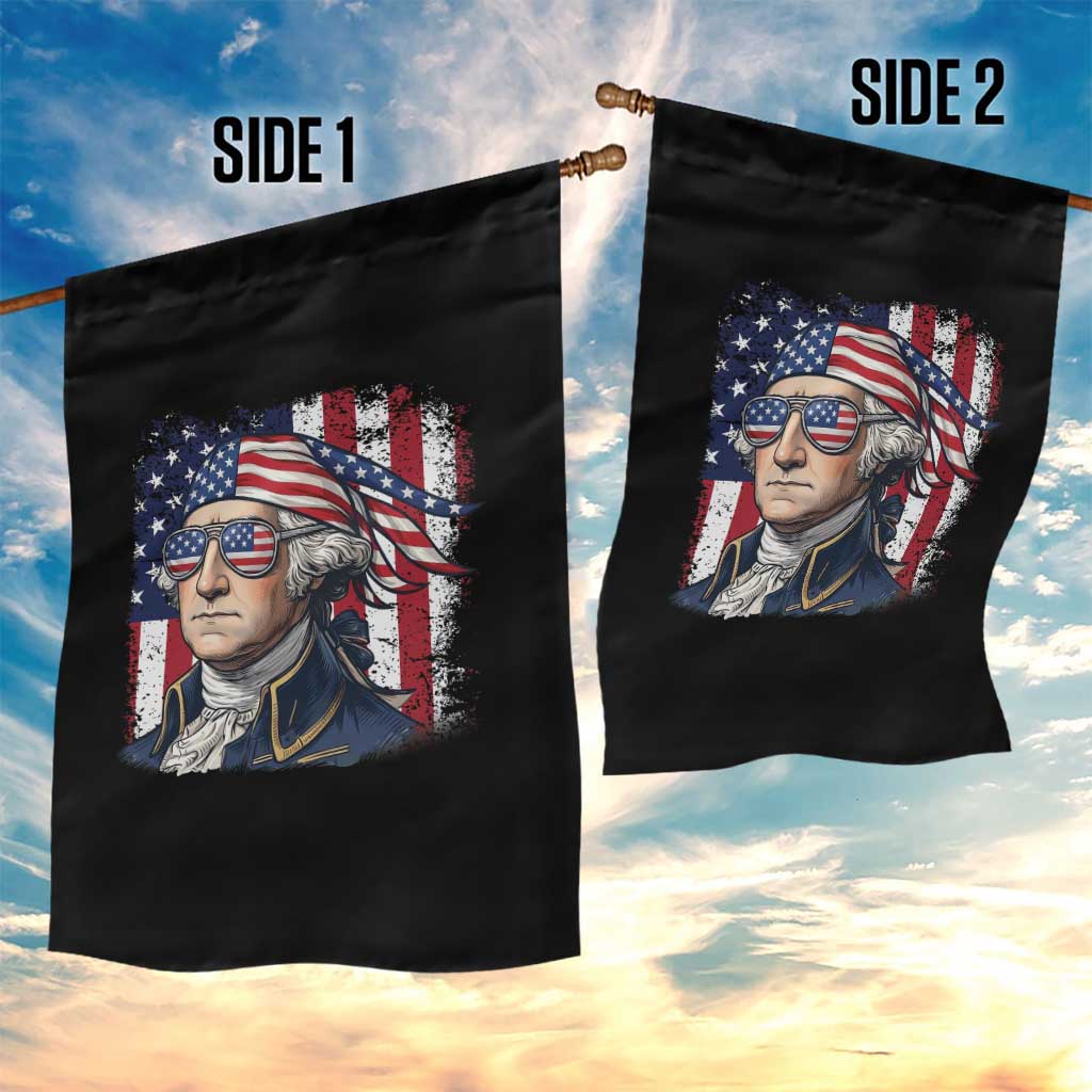 George Washington Patriotic Garden Flag USA 250th Anniversary TS12 Print Your Wear