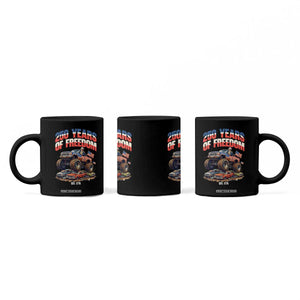 Funny George Washington Monster Truck Coffee Mug USA 250th Anniversary TS12 Print Your Wear