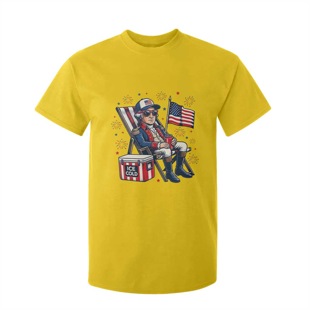 Proud American George Washington Patriotic T Shirt For Kid TS12 Daisy Print Your Wear