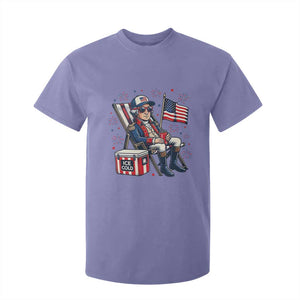Proud American George Washington Patriotic T Shirt For Kid TS12 Violet Print Your Wear