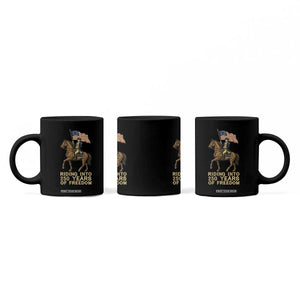 George Washington Coffee Mug Riding Into 250 Years Of Freedom TS12 Print Your Wear