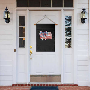 Patriotic American Flag Bow Garden Flag Gift For Women TS12 Print Your Wear