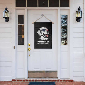 Merica Golden Retriever Lover Garden Flag 250th Anniversary Gift TS12 Print Your Wear