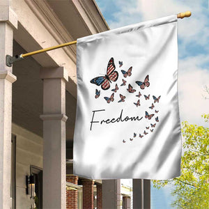 Butterfly Of Freedom American Pride Garden Flag TS12 Print Your Wear