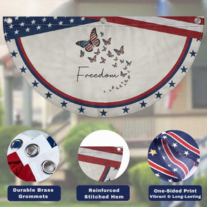 Butterfly Of Freedom American Pride Patriotic Fan Flag TS12 Print Your Wear
