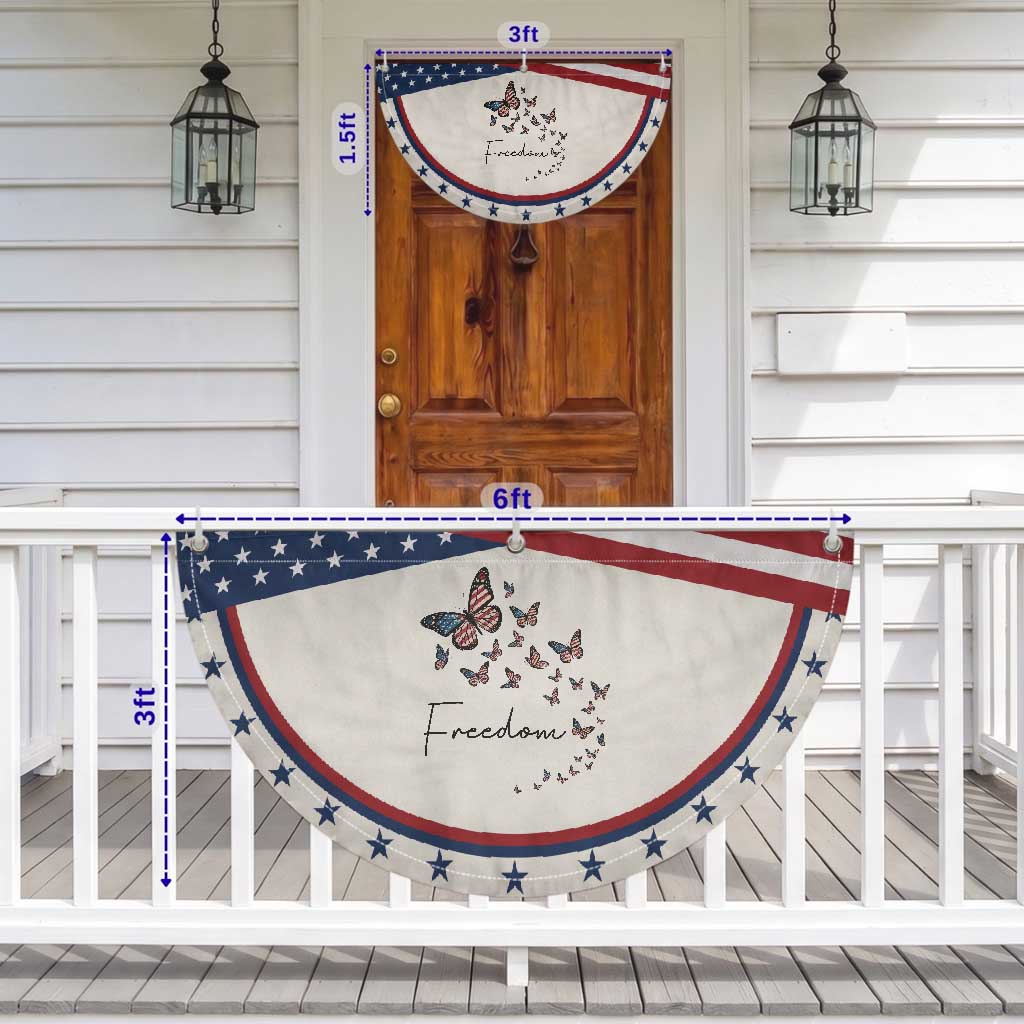 Butterfly Of Freedom American Pride Patriotic Fan Flag TS12 Print Your Wear