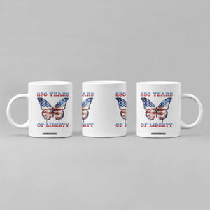 Patriotic Butterfly Coffee Mug 250 Years Of Liberty TS12 Print Your Wear