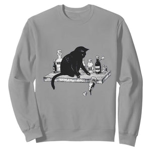 No Kings No Wars No Ice Cat Sweatshirt Political Humor Gift TS12 Sport Gray Print Your Wear
