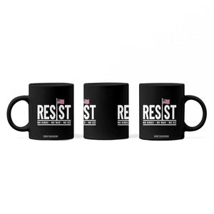 No Kings No Wars No Ice Coffee Mug Anti Trump Political TS12 Print Your Wear