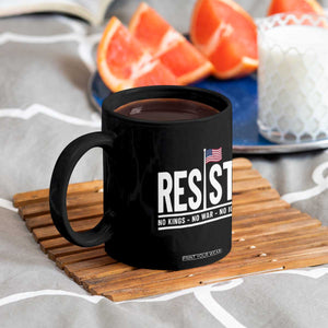 No Kings No Wars No Ice Coffee Mug Anti Trump Political TS12 Print Your Wear