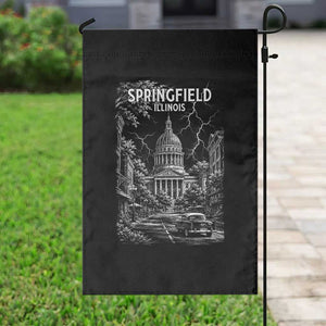 Historic Springfield Illinois Architecture Garden Flag The Prairie State Souvenir Gift TS12 Print Your Wear