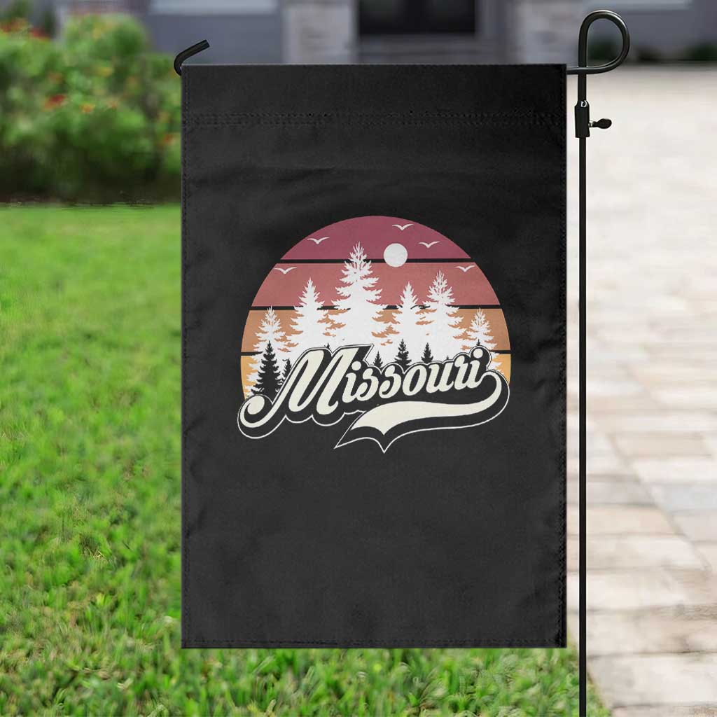 Missouri Travel Gift Garden Flag Vintage Forest River Landscape TS12 Print Your Wear