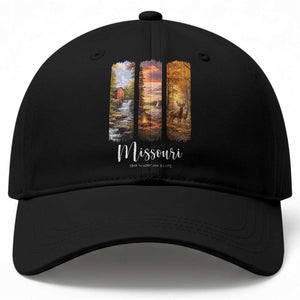 Missouri The Show Me State Baseball Cap Midwest Pride TS12 Print Your Wear