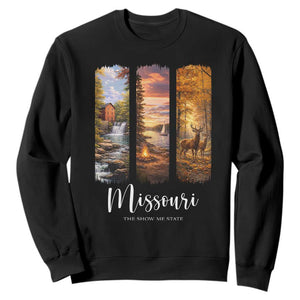 Missouri The Show Me State Sweatshirt Midwest Pride TS12 Black Print Your Wear