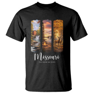 Missouri The Show Me State T Shirt Midwest Pride TS12 Black Print Your Wear