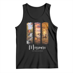 Missouri The Show Me State Tank Top Midwest Pride TS12 Black Print Your Wear