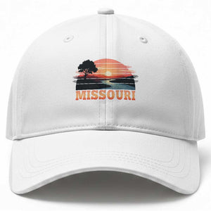 Vintage Missouri Outdoors Baseball Cap Midwest Nature Landscape TS12 Print Your Wear