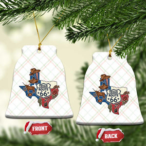Texas Route Highway 66 Adventure Ceramic Ornament Desert Road Trip Graphic TS12 Print Your Wear