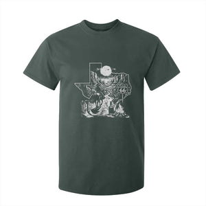 The Mother Road Texas Panhandle T Shirt For Kid Vintage Desert Road Trip TS12 Dark Forest Green Print Your Wear