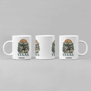 Texas Western Cowboy Life Coffee Mug Vintage Horse Riding Graphic TS12 Print Your Wear