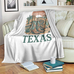 Vintage Route Highway 66 Texas Throw Blanket Amarillo Road Trip Adventure TS12 Print Your Wear