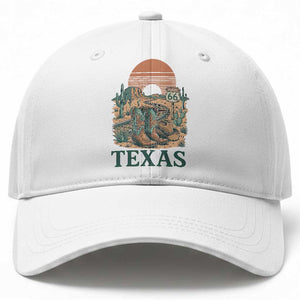 Vintage Route Highway 66 Texas Baseball Cap Amarillo Road Trip Adventure TS12 Print Your Wear