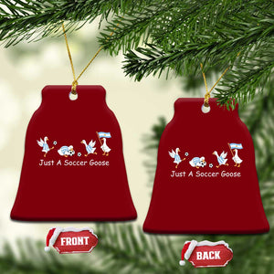 Funny Just A Soccer Goose Ceramic Ornament Argentina Soccer Lover TS12 Print Your Wear