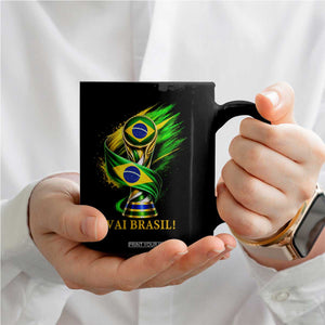 Brazil Soccer Fan 2026 Gift Coffee Mug Vai Brasil TS12 Print Your Wear