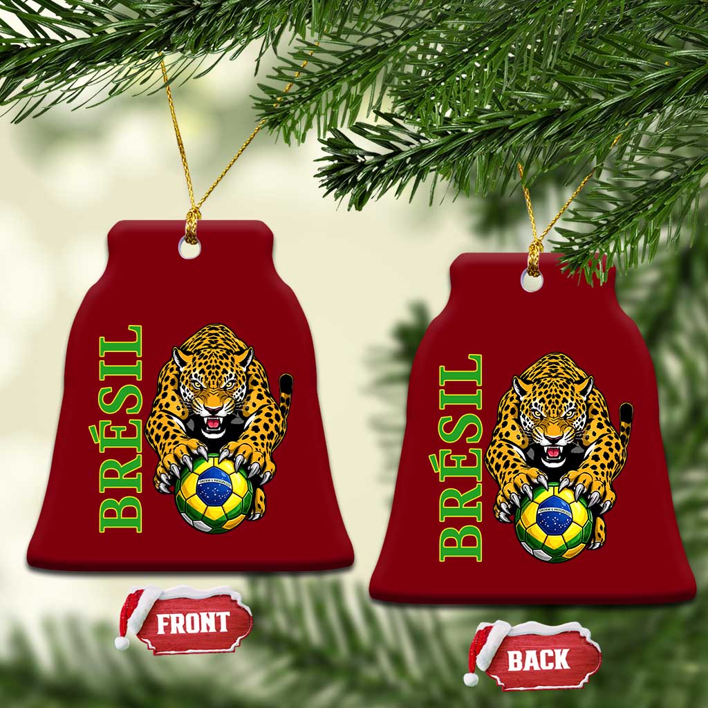 Brazil Soccer Jaguar Ceramic Ornament Football Supporter Gift TS12 Print Your Wear