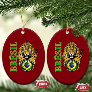 Brazil Soccer Jaguar Ceramic Ornament Football Supporter Gift TS12 Print Your Wear